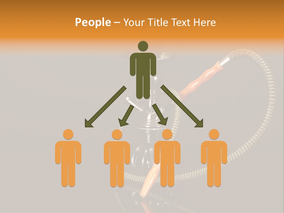 Object Calm Mouthpiece PowerPoint Template