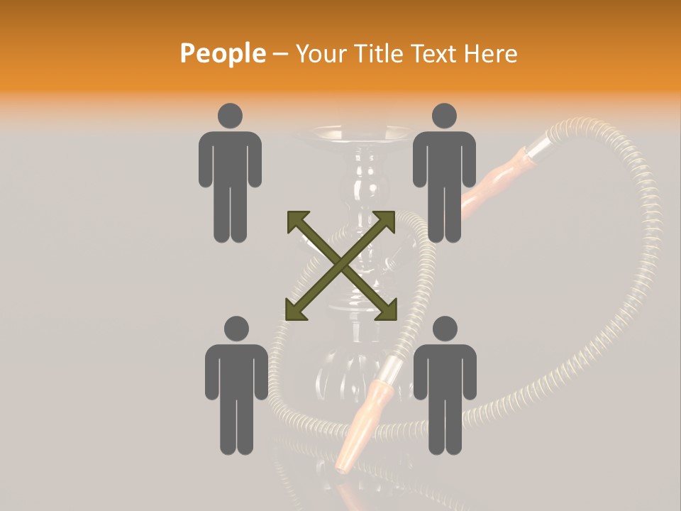 Object Calm Mouthpiece PowerPoint Template