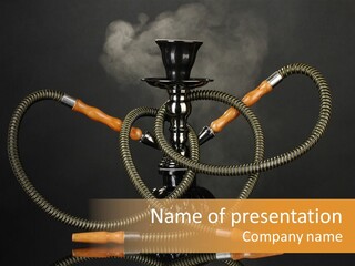 Chibouque Smoke Studio PowerPoint Template