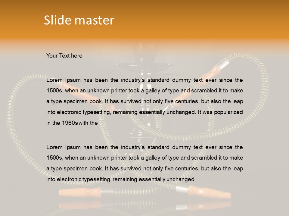 Chibouque Smoke Studio PowerPoint Template