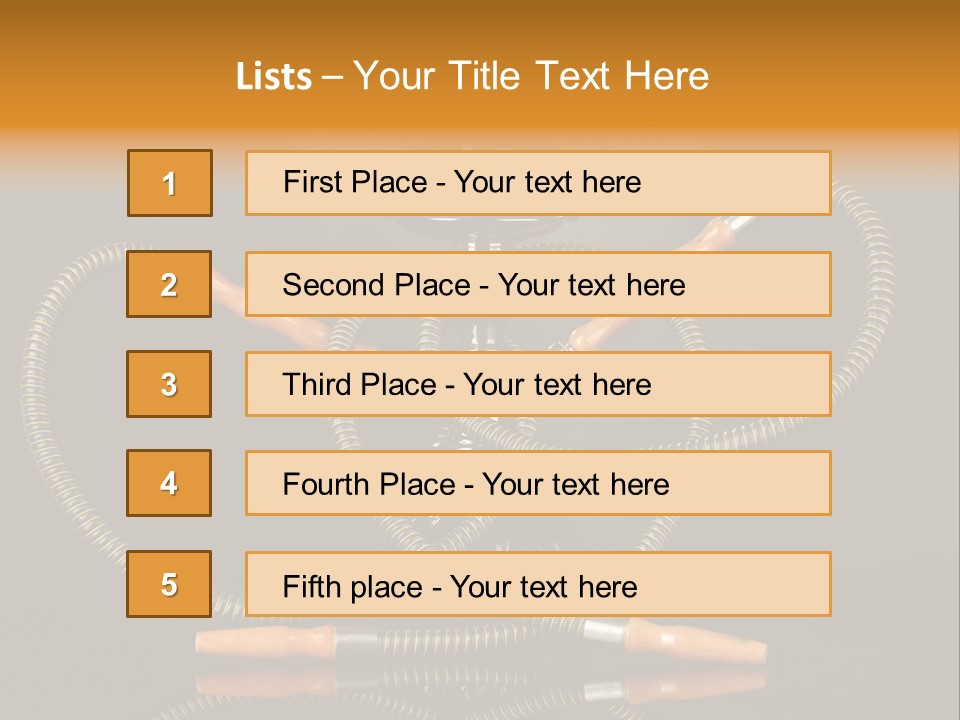 Chibouque Smoke Studio PowerPoint Template