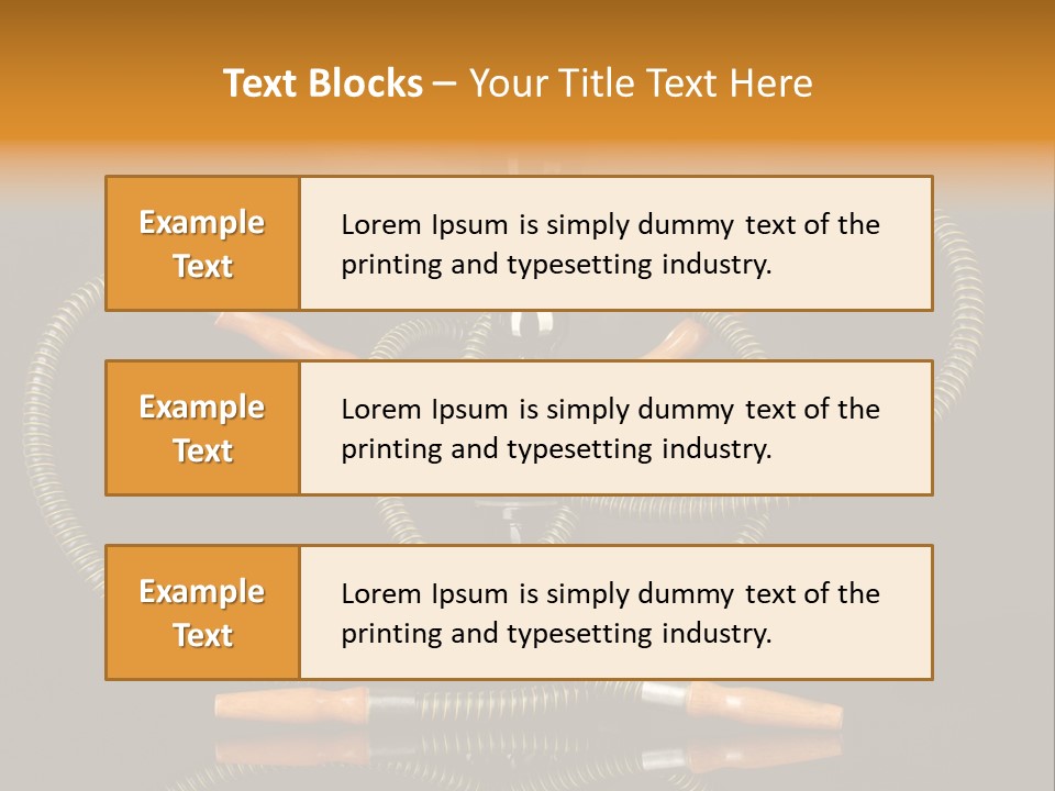 Chibouque Smoke Studio PowerPoint Template