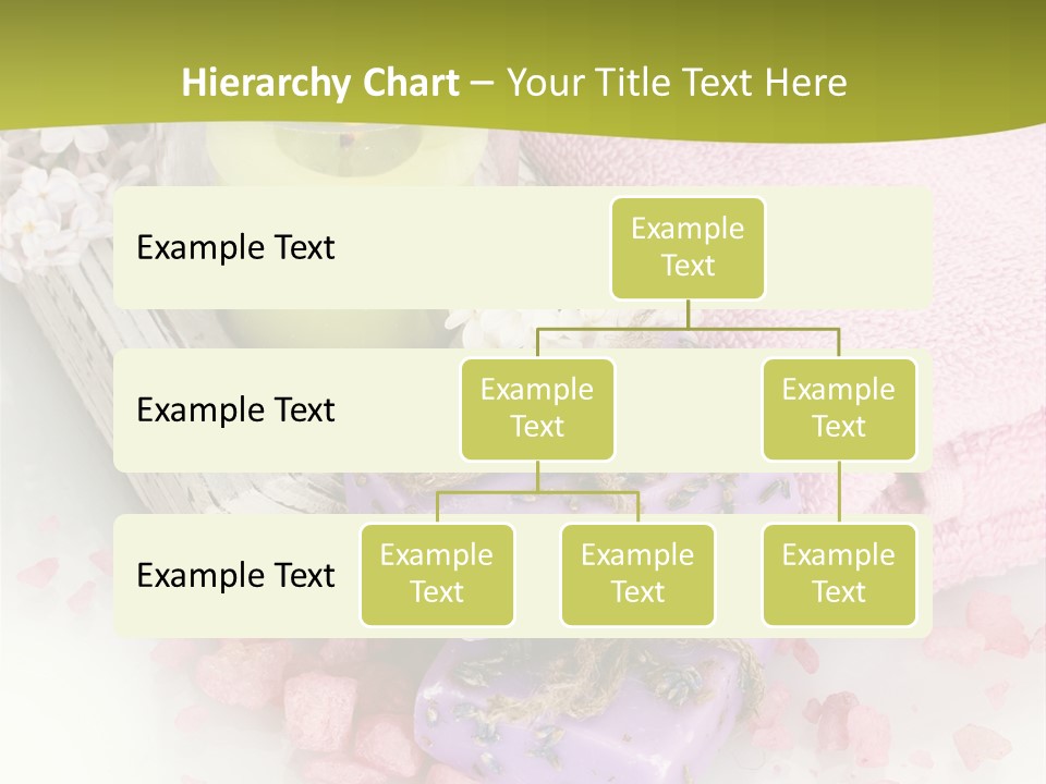 Treatment Relaxation Candles PowerPoint Template