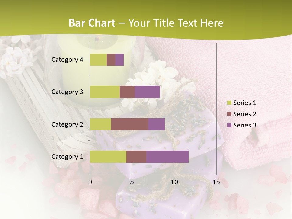 Treatment Relaxation Candles PowerPoint Template