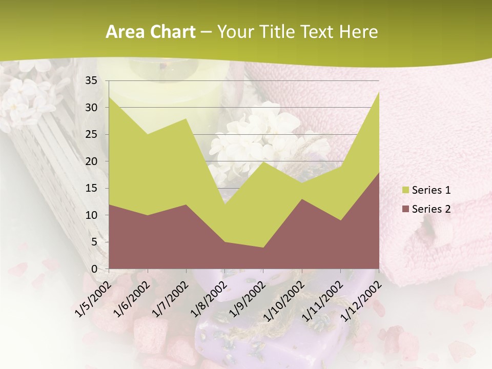 Treatment Relaxation Candles PowerPoint Template