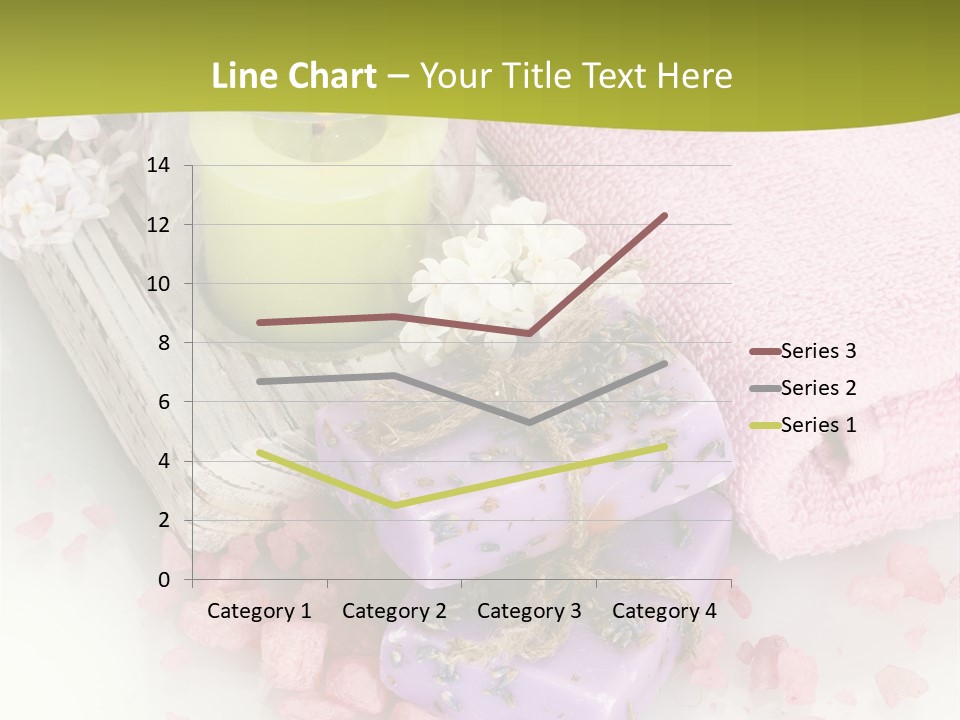 Treatment Relaxation Candles PowerPoint Template