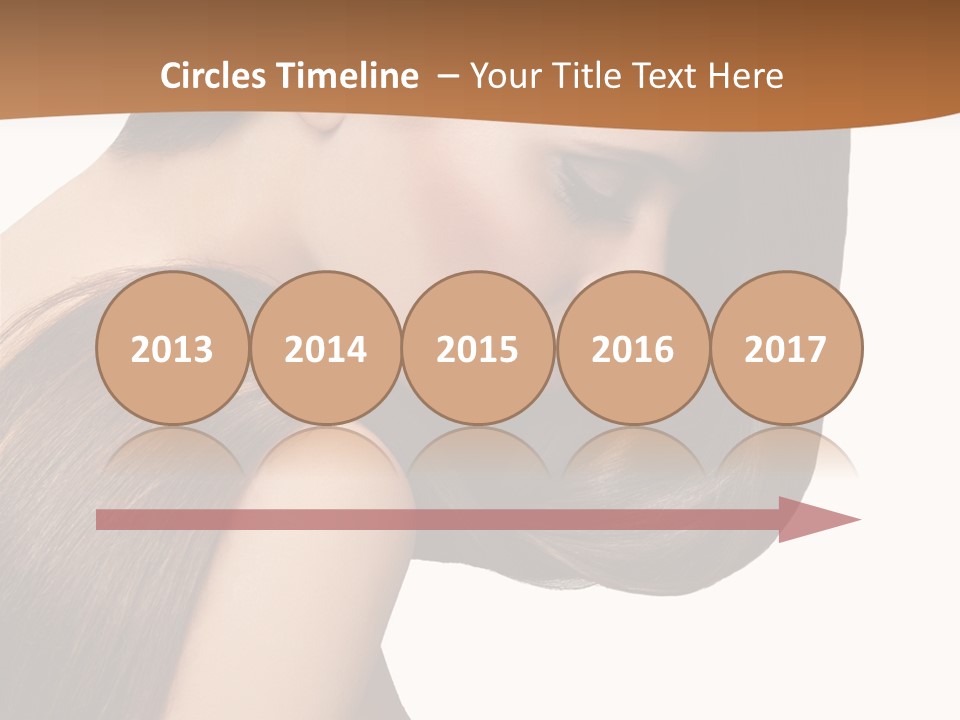 Cosmetic Shiny Girl PowerPoint Template