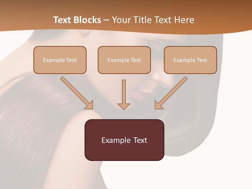 Cosmetic Shiny Girl PowerPoint Template