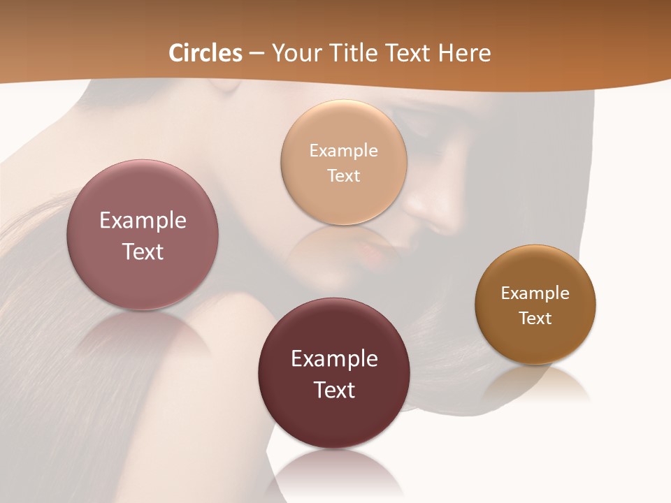 Cosmetic Shiny Girl PowerPoint Template