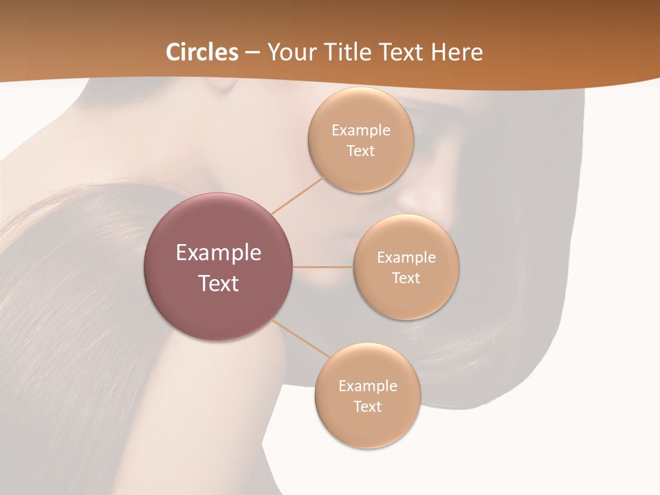 Cosmetic Shiny Girl PowerPoint Template