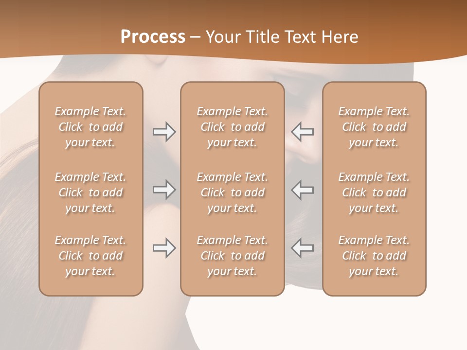 Cosmetic Shiny Girl PowerPoint Template