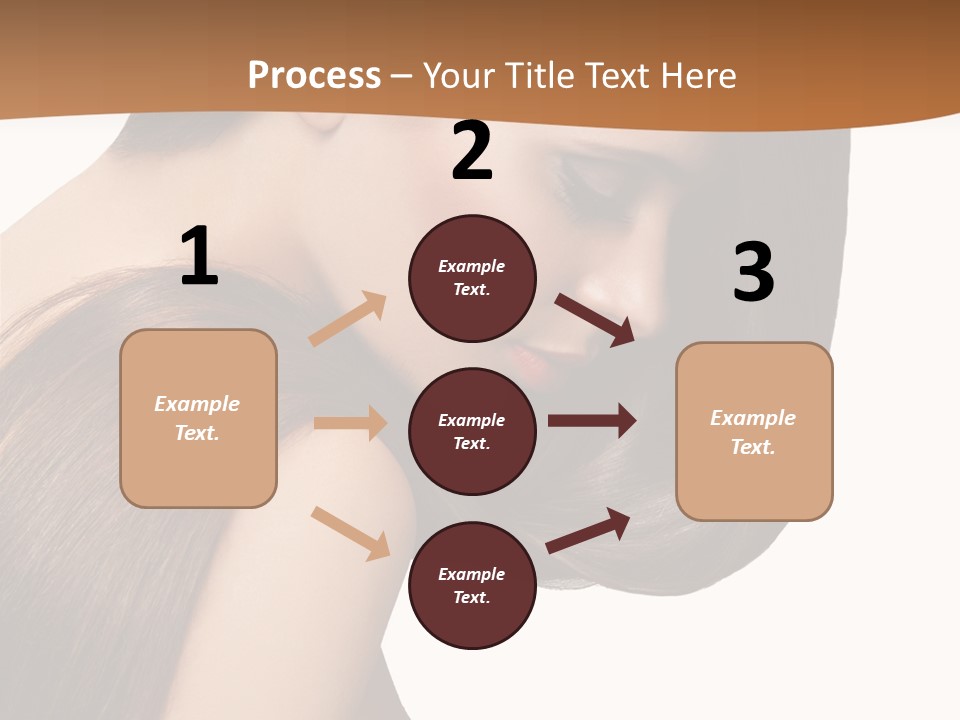 Cosmetic Shiny Girl PowerPoint Template