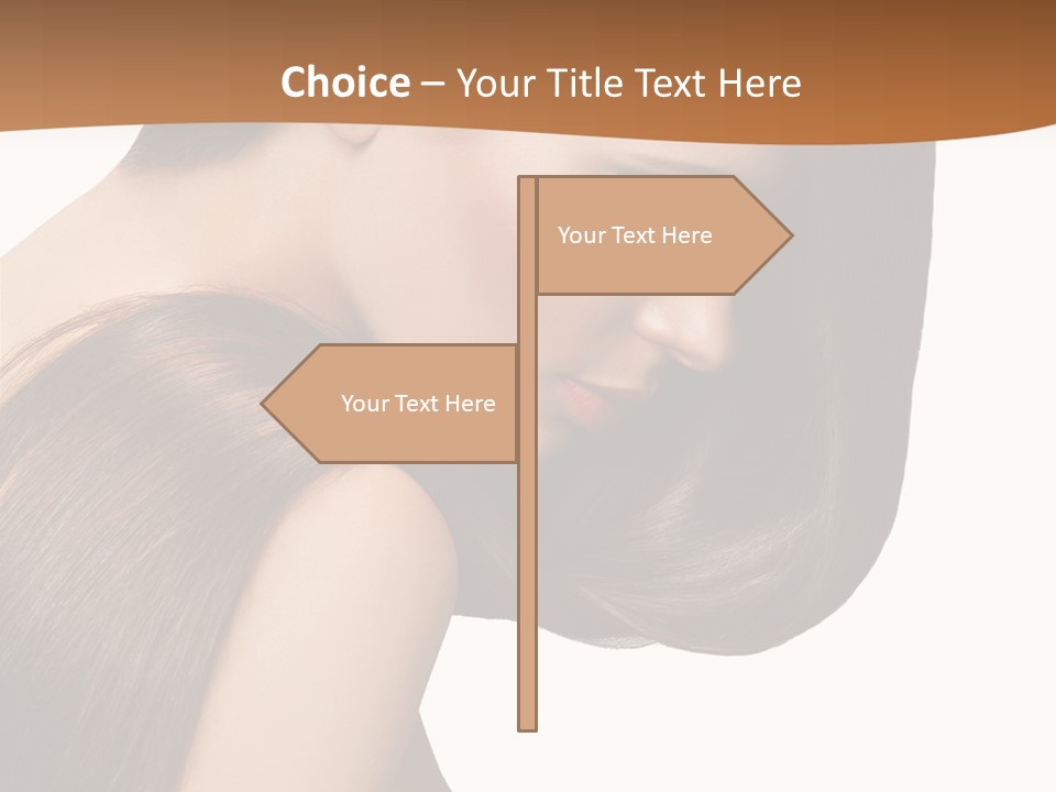 Cosmetic Shiny Girl PowerPoint Template