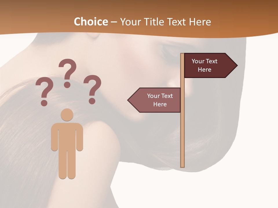 Cosmetic Shiny Girl PowerPoint Template