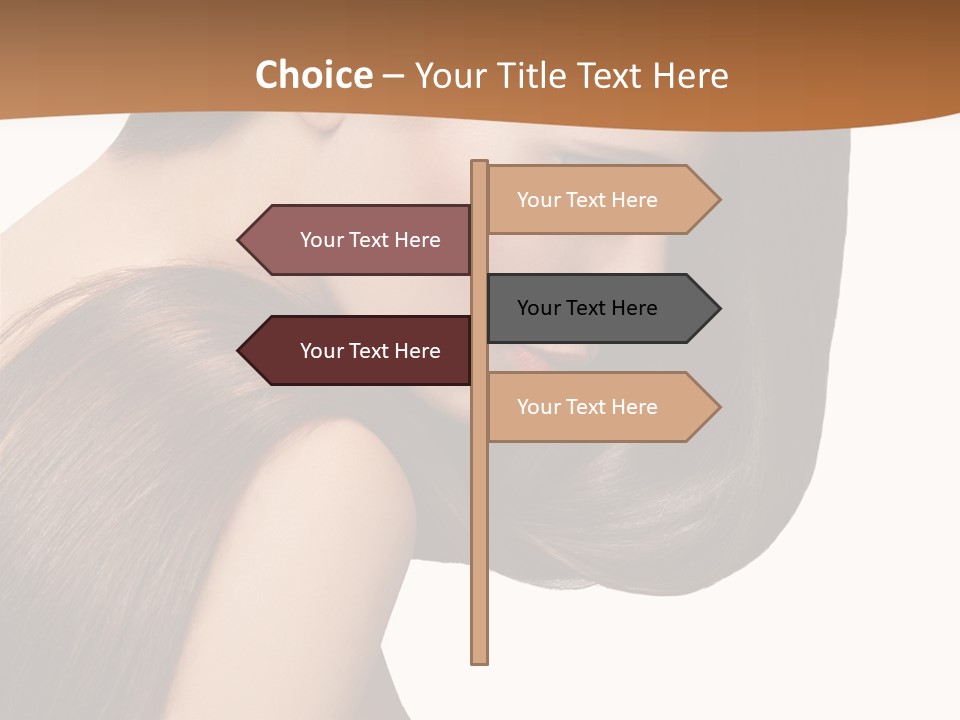 Cosmetic Shiny Girl PowerPoint Template