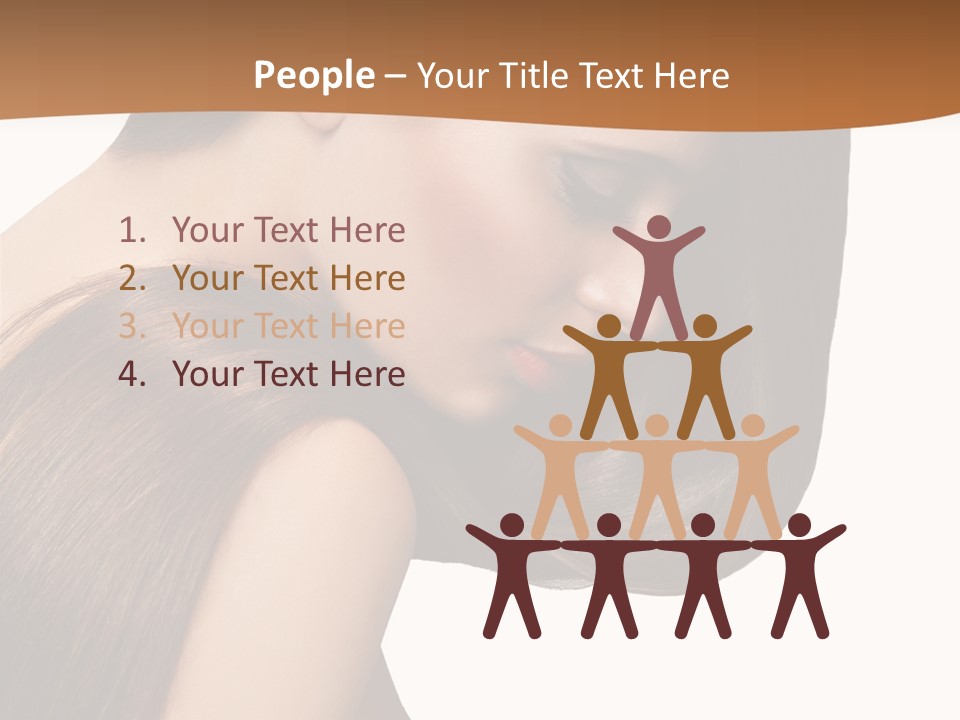 Cosmetic Shiny Girl PowerPoint Template