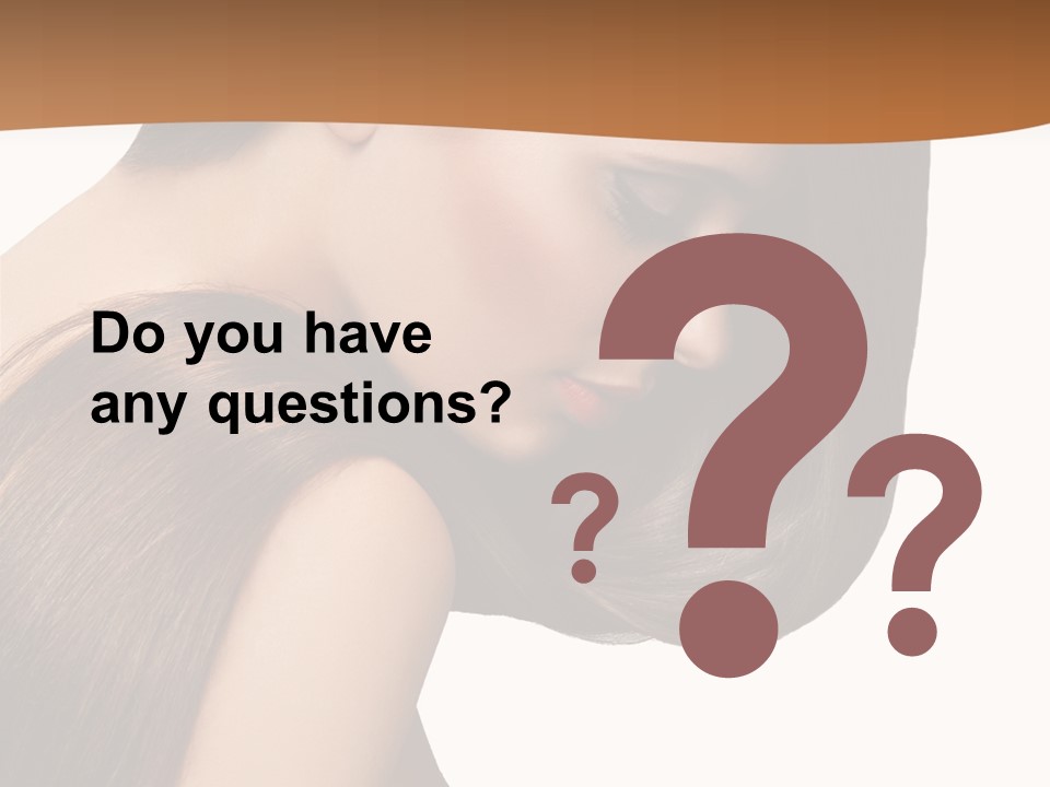 Cosmetic Shiny Girl PowerPoint Template