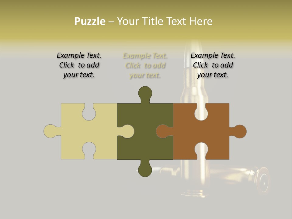 Isolated Shooting Shell PowerPoint Template