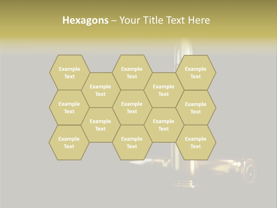 Isolated Shooting Shell PowerPoint Template