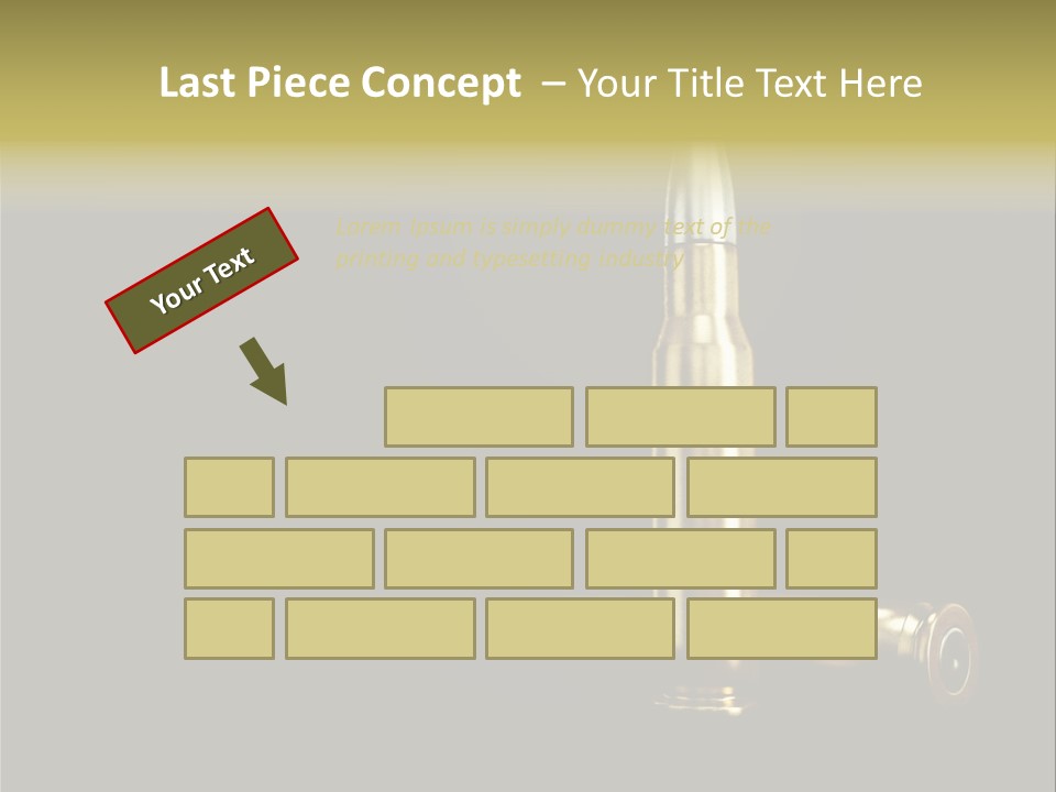 Isolated Shooting Shell PowerPoint Template