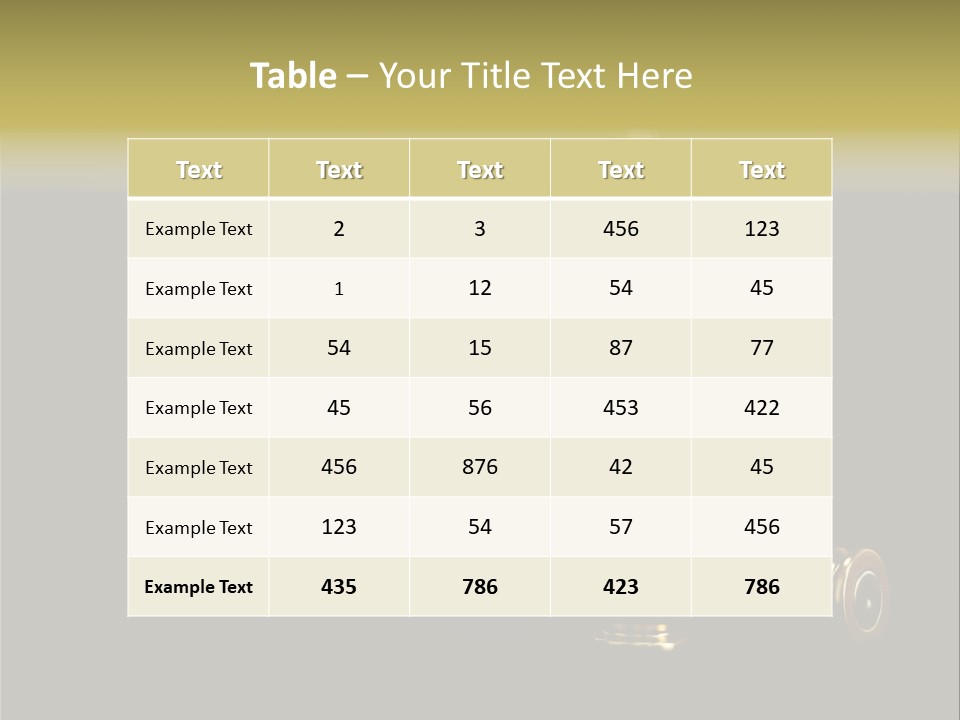 Isolated Shooting Shell PowerPoint Template