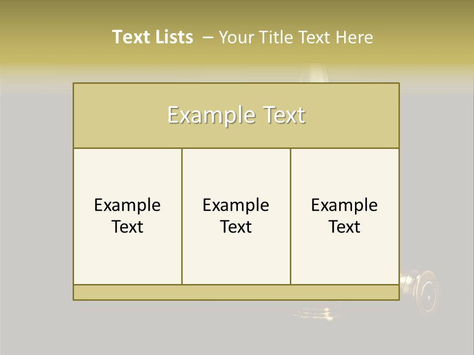Isolated Shooting Shell PowerPoint Template