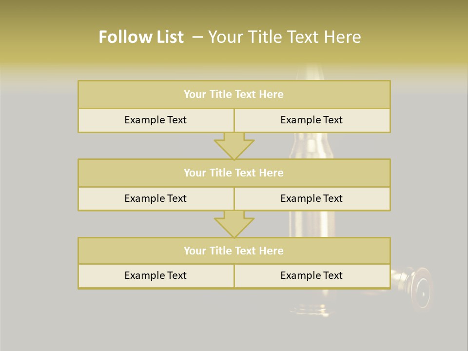 Isolated Shooting Shell PowerPoint Template