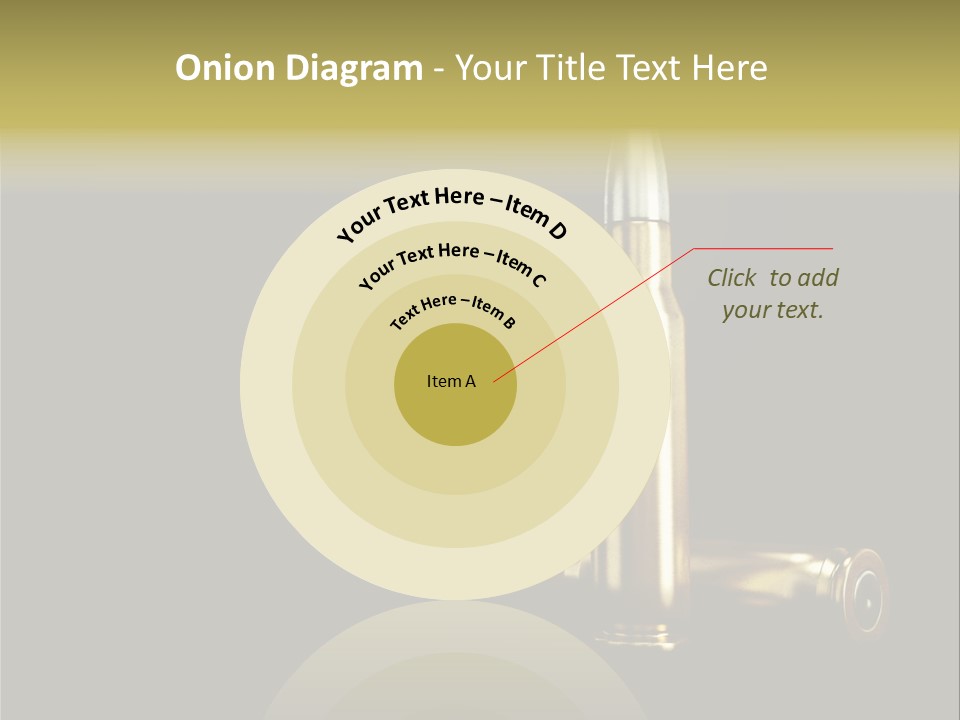 Isolated Shooting Shell PowerPoint Template