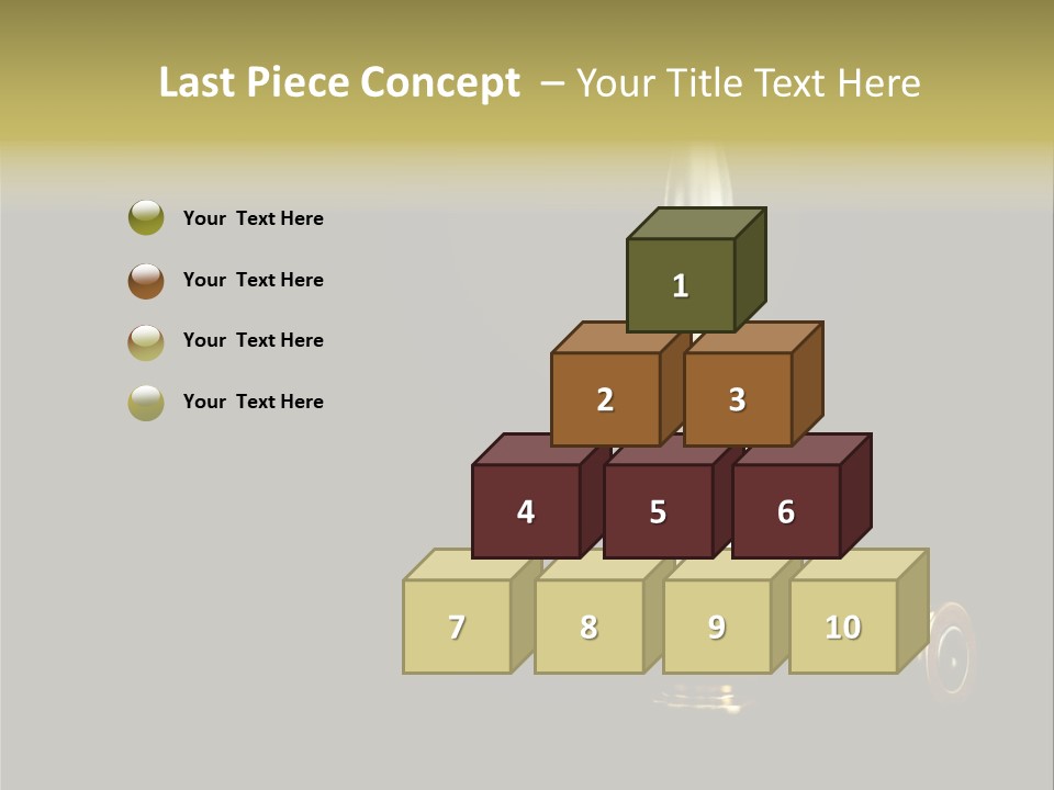 Isolated Shooting Shell PowerPoint Template