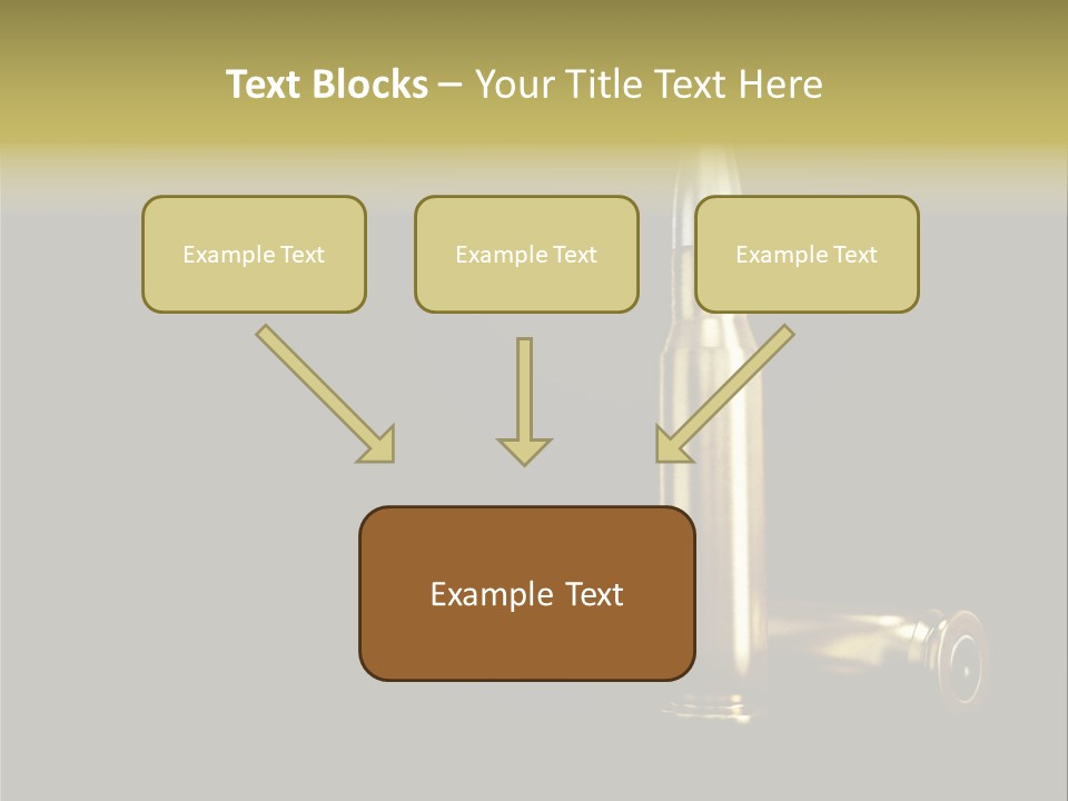 Isolated Shooting Shell PowerPoint Template