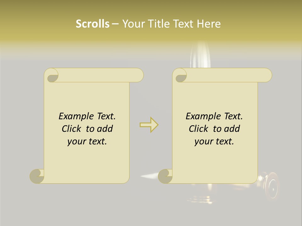 Isolated Shooting Shell PowerPoint Template