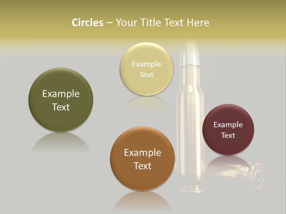 Isolated Shooting Shell PowerPoint Template