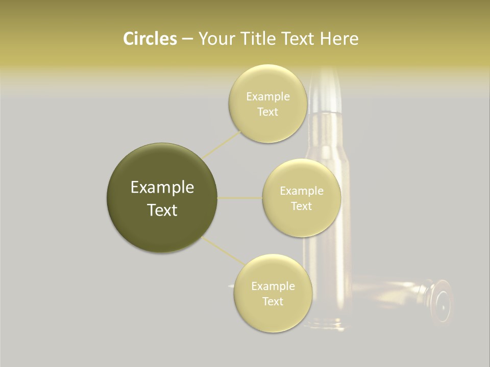 Isolated Shooting Shell PowerPoint Template