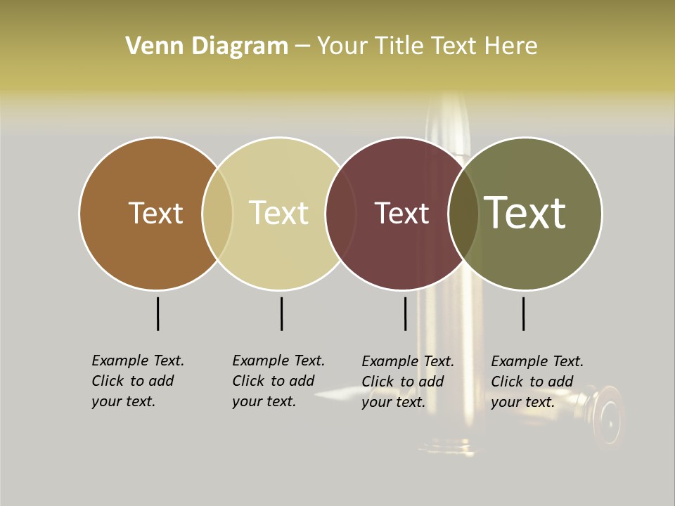 Isolated Shooting Shell PowerPoint Template