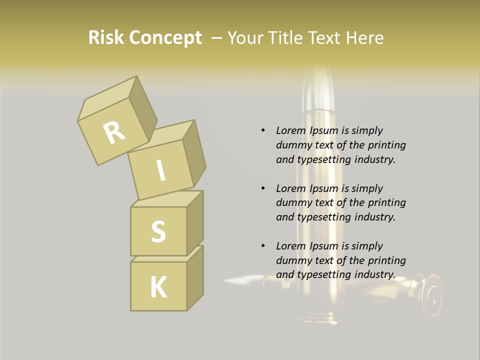 Isolated Shooting Shell PowerPoint Template
