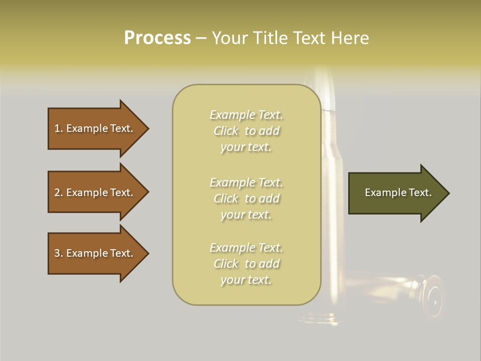 Isolated Shooting Shell PowerPoint Template