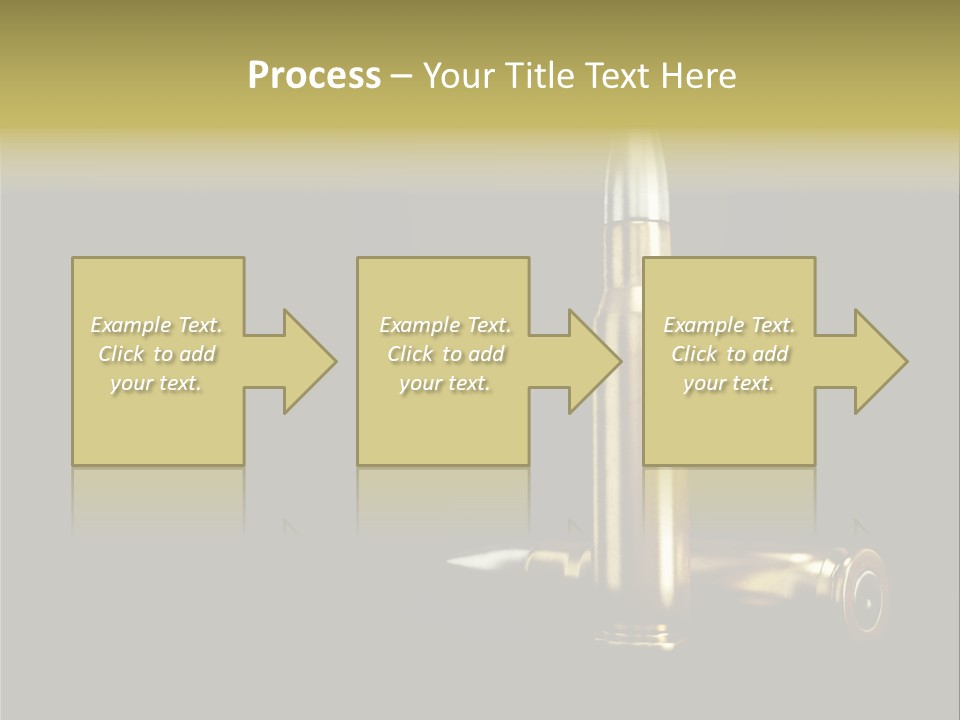 Isolated Shooting Shell PowerPoint Template