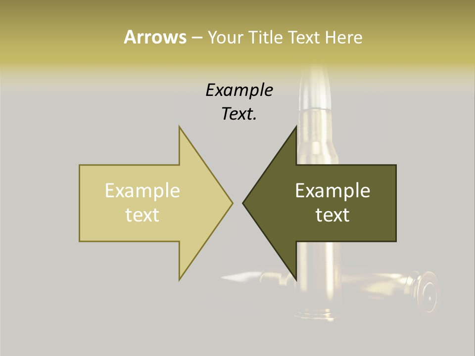 Isolated Shooting Shell PowerPoint Template