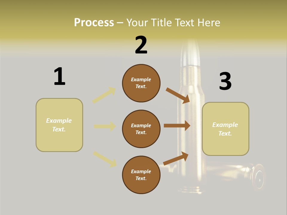 Isolated Shooting Shell PowerPoint Template