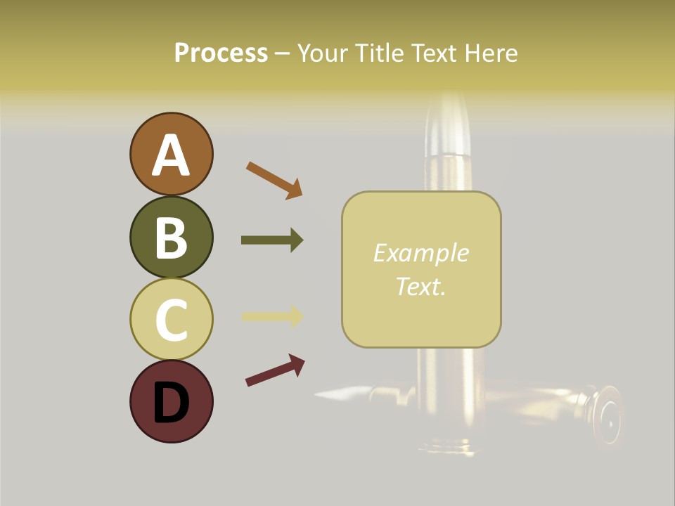 Isolated Shooting Shell PowerPoint Template