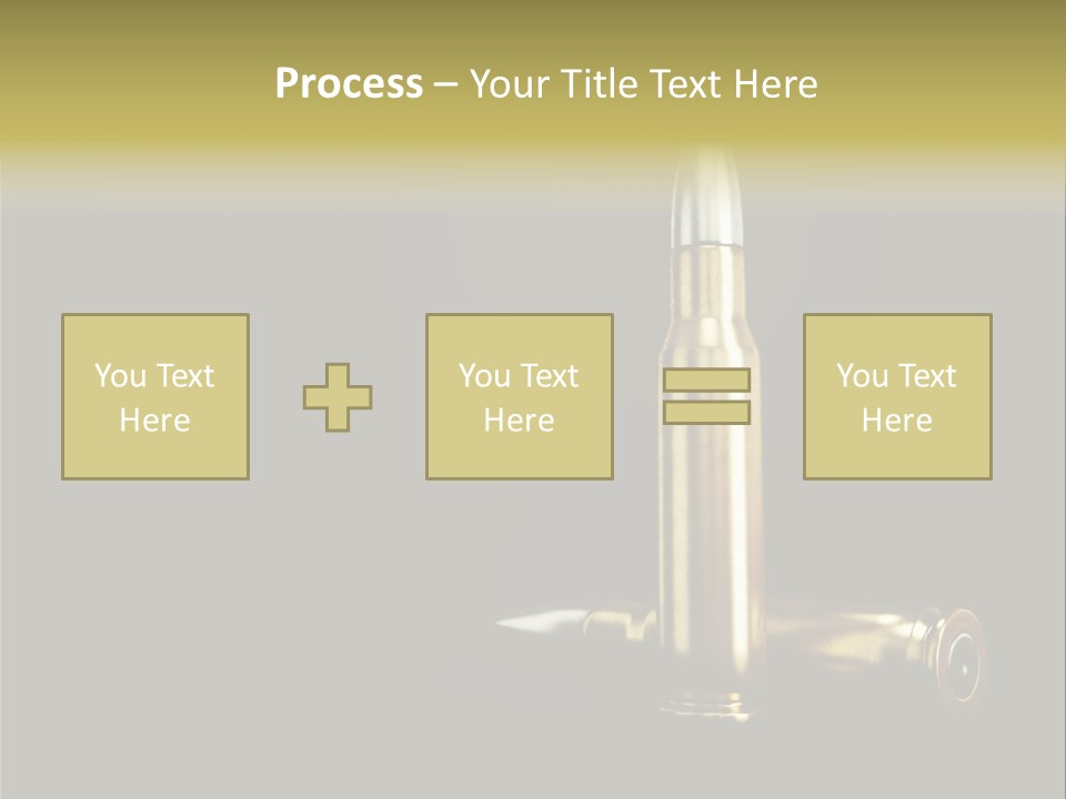 Isolated Shooting Shell PowerPoint Template