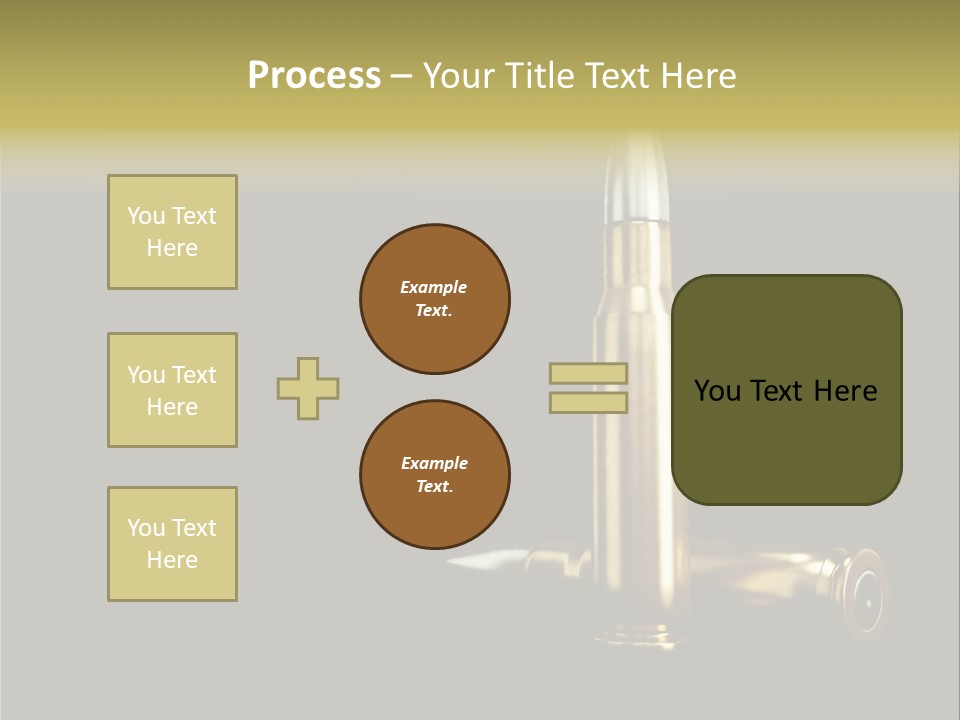 Isolated Shooting Shell PowerPoint Template