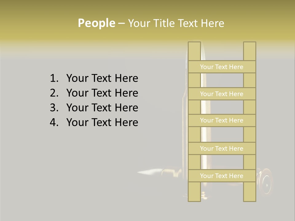 Isolated Shooting Shell PowerPoint Template