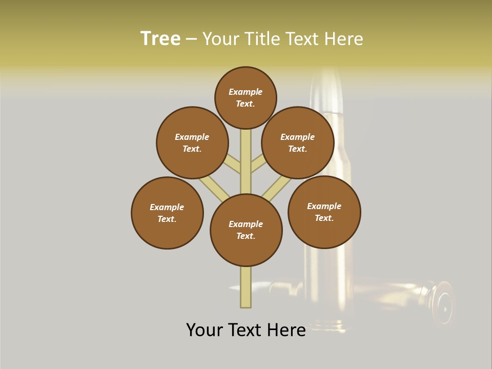 Isolated Shooting Shell PowerPoint Template