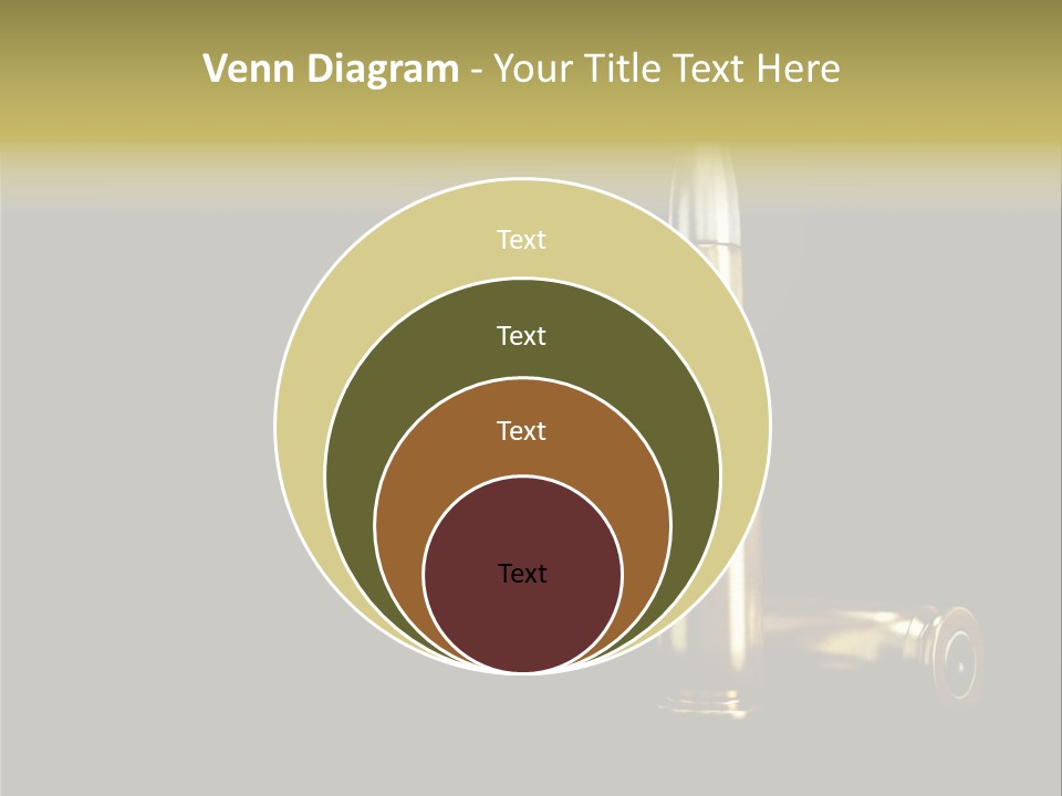 Isolated Shooting Shell PowerPoint Template