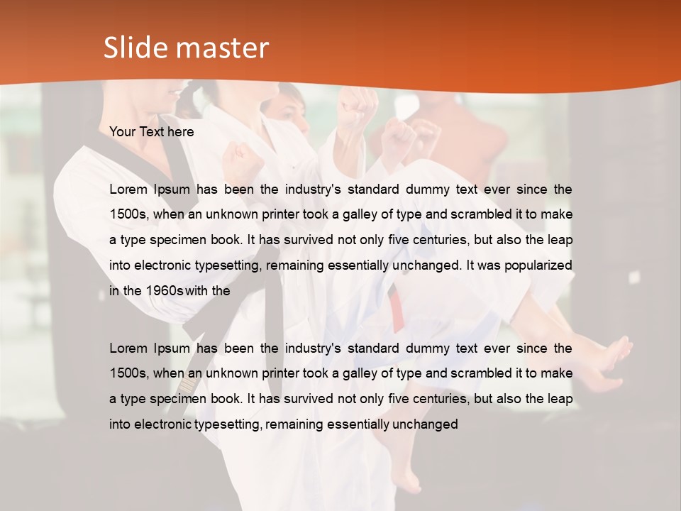Trainer Dan Training PowerPoint Template
