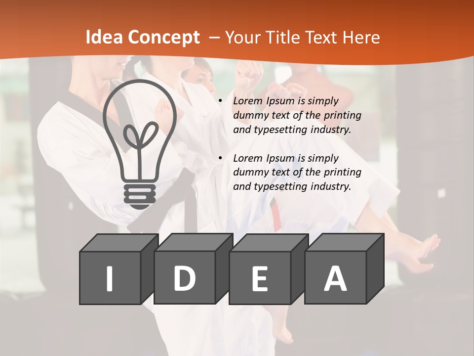 Trainer Dan Training PowerPoint Template