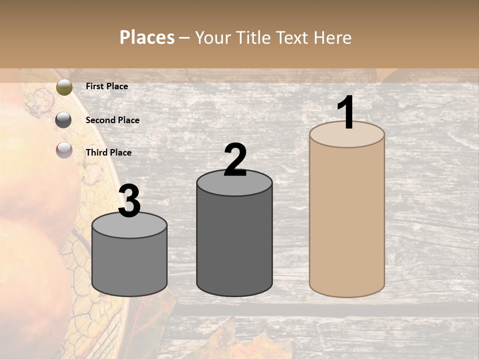 Red Wooden Crop PowerPoint Template