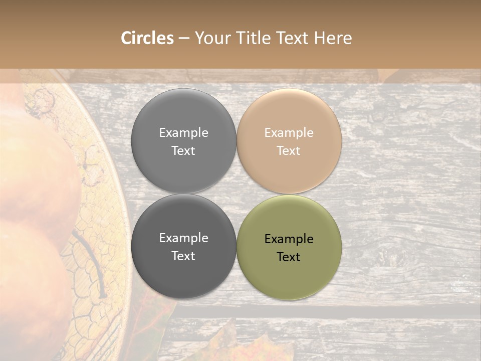 Red Wooden Crop PowerPoint Template