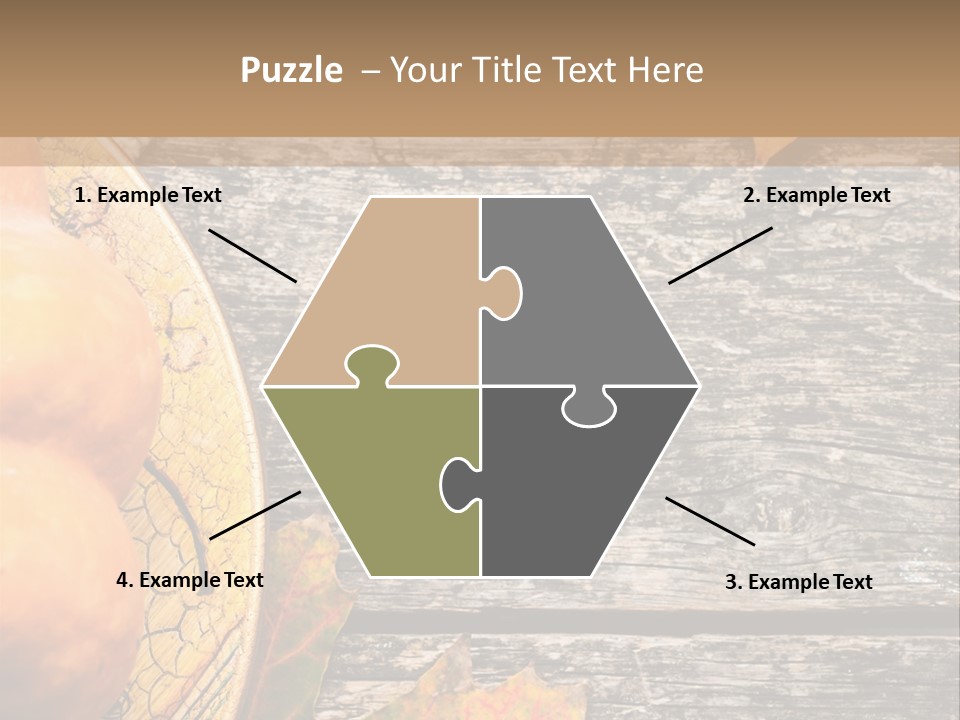 Red Wooden Crop PowerPoint Template